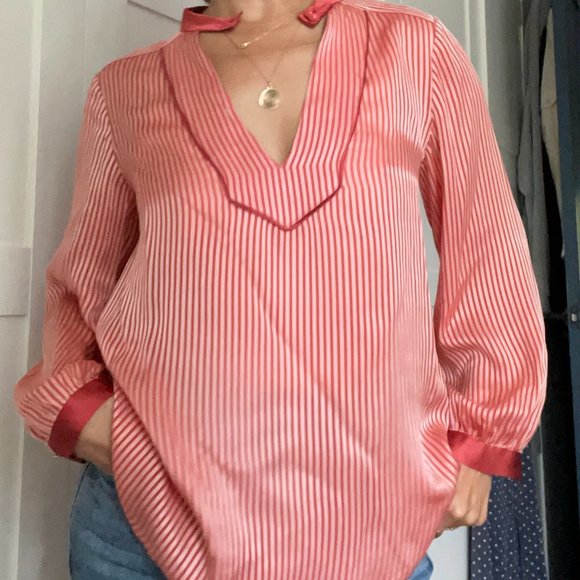 Marc by Marc Jacobs striped silk blouse - Picture 4 of 7